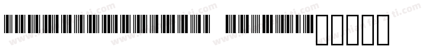 LibreBarcode39 Regul字体转换